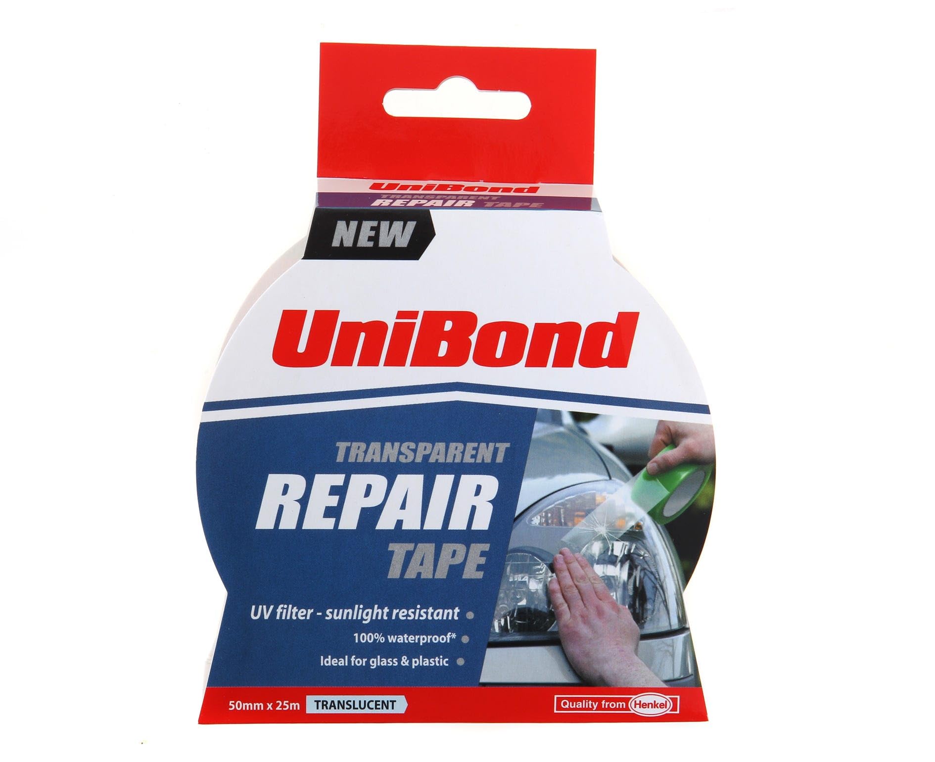 UniBond Clear Tape - 50 mm x 25 m