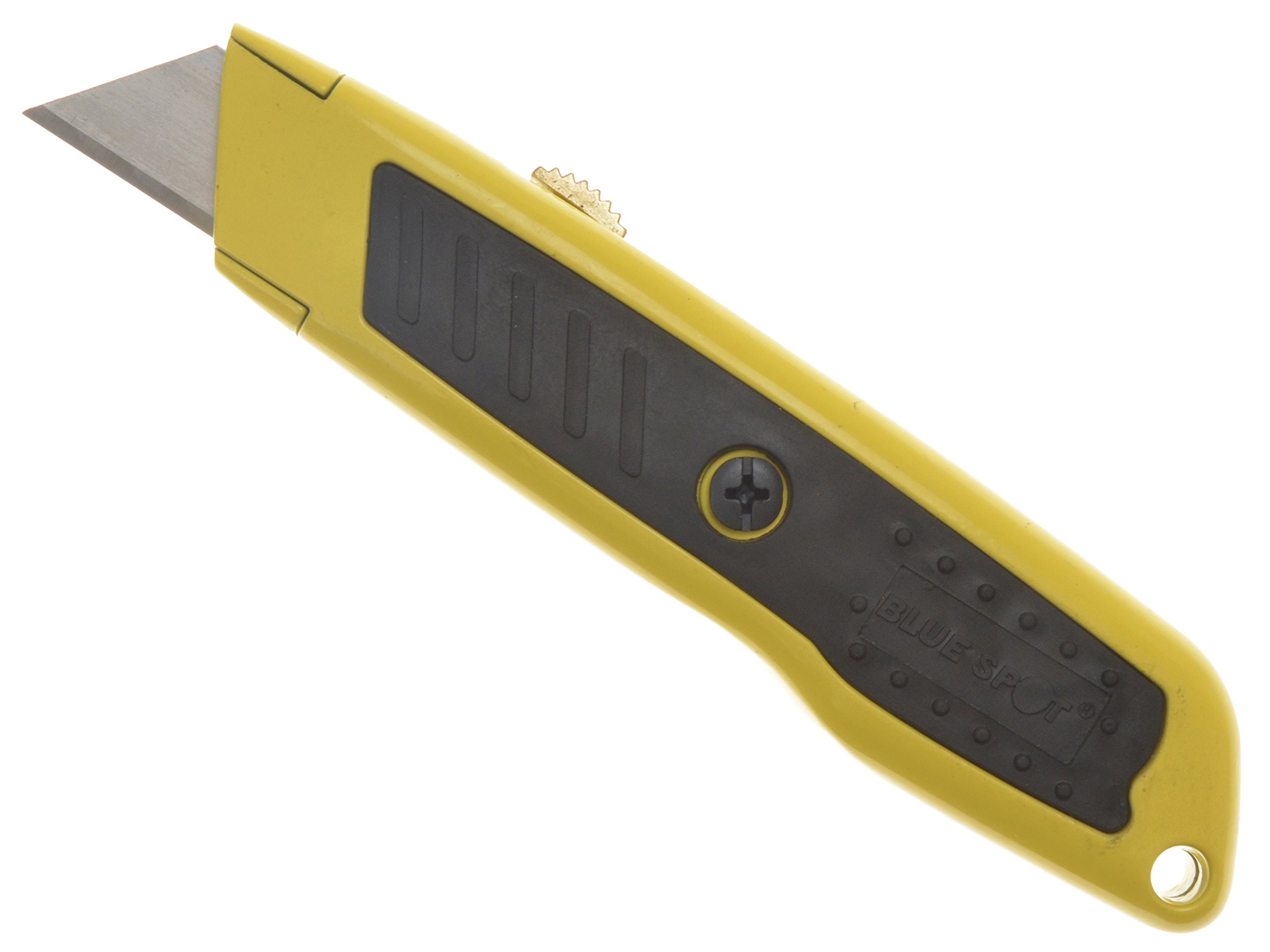 BlueSpot 29158 Soft Grip Hi-Vis Retractable Knife