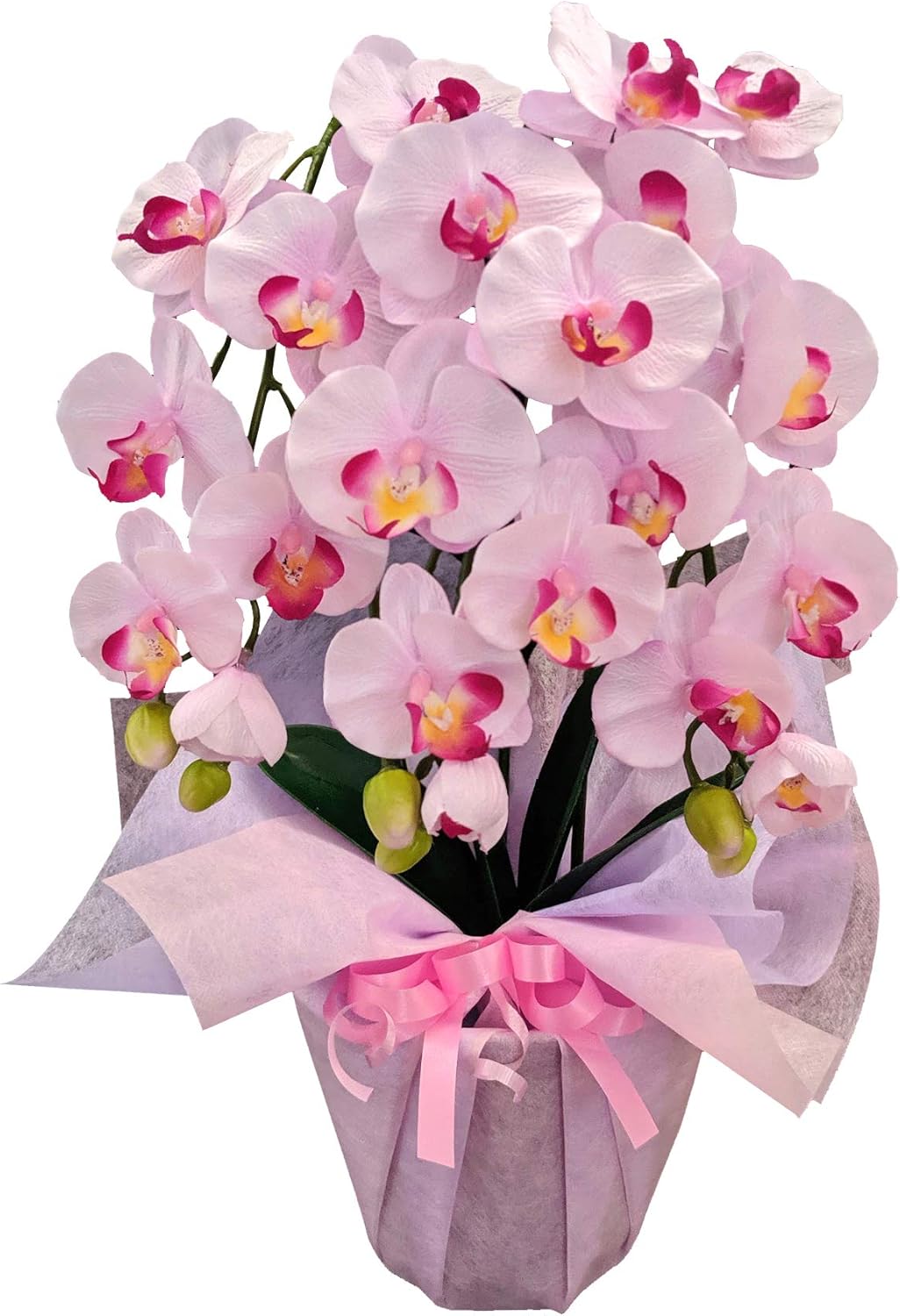 Amazon Co Jp アーティフィシャルフラワー 造花 ミニ胡蝶蘭 3本立 ラベンダー Mini Ct触媒 Cotyoran Mini Lv Diy 工具 ガーデン