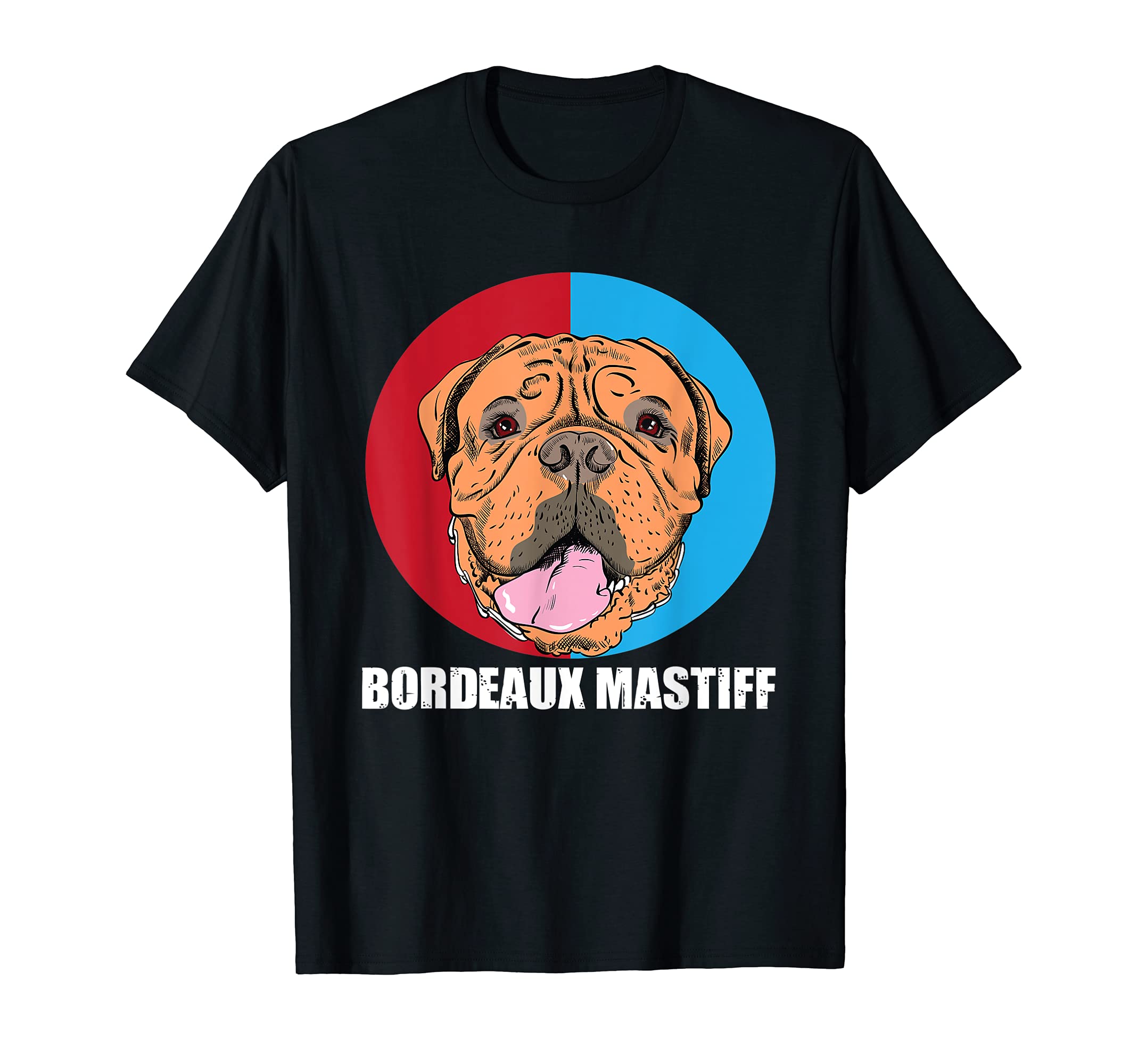 Bordeaux Mastiff Design Dogs Love T-Shirt