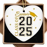 Class of 2025 Graduation Gifts for Her Him Graduation Ornament Senior Graduated Gifts for Women Daughter Granddaughter Son Friend College High School Student Class of 2025 Ornament