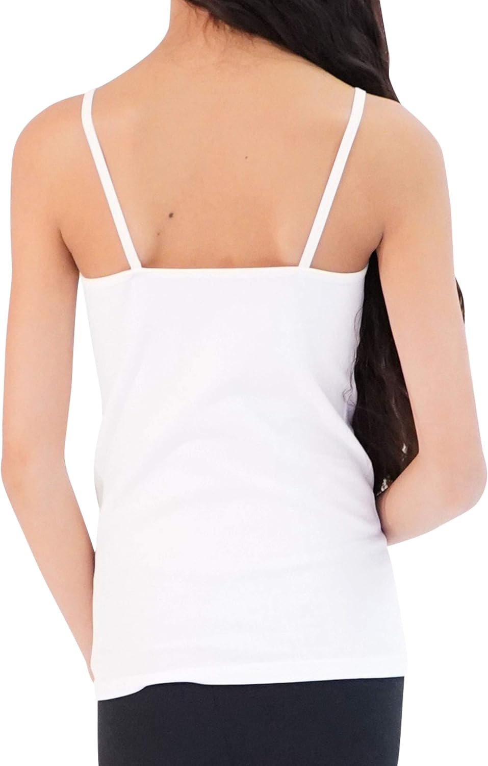 KIDPIK 3pk Seamless Tee Tank Top for Girls - Ages 4 and Up: Clothing