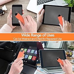 2 Pcs Fingerprint Proof Screen Cleaner Safe for All