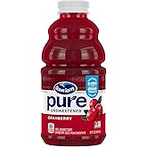 Ocean Spray&reg; Pure Unsweetened Cranberry, 100% Cranberry Juice From Concentrate, 32 Fl Oz Bottle