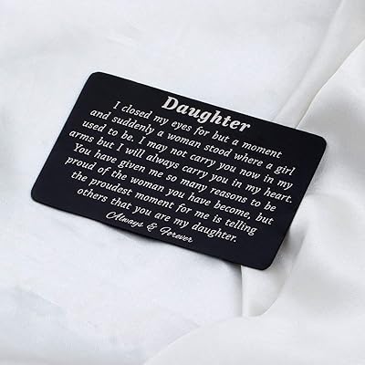 Buy Pliti To My Son Wallet Card Proud Of You Gifts I Closed My Eyes For A Moment Engraved Wallet Card For Son For Men Online In Indonesia B0gm37lj