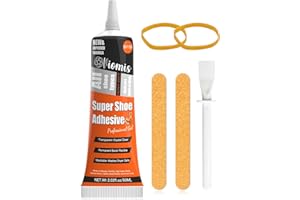 Viomis Shoe Glue Sole Repair Adhesive Waterproof Clear Shoe Repair Glue for Sneakers, Boots, Leather, Handbags, Soles, Heels