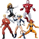 Marvel Legends Series The West Coast Avengers Collection, 5 Comics-Inspired Collectible 6-Inch Action Figures (Amazon Exclusive), Multi-color