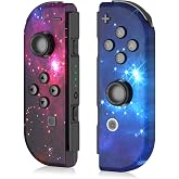 Kvkdiir Controller for Nintendo Switch Controller for Switch/Lite/OLED, Wireless Controllers with Dual Vibration/Motion Control/Screenshot/Wake-up