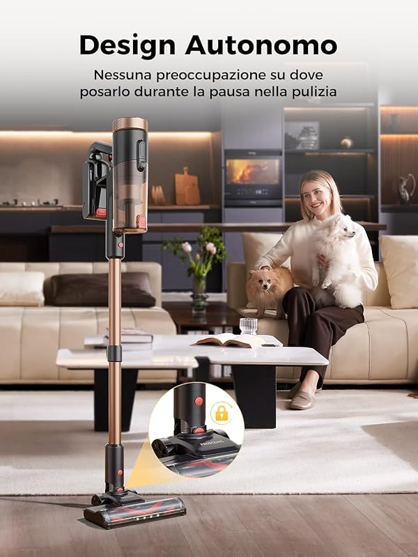 P11 Ultra Aspirapolvere senza fili Potente 50Min/500W/50KPA