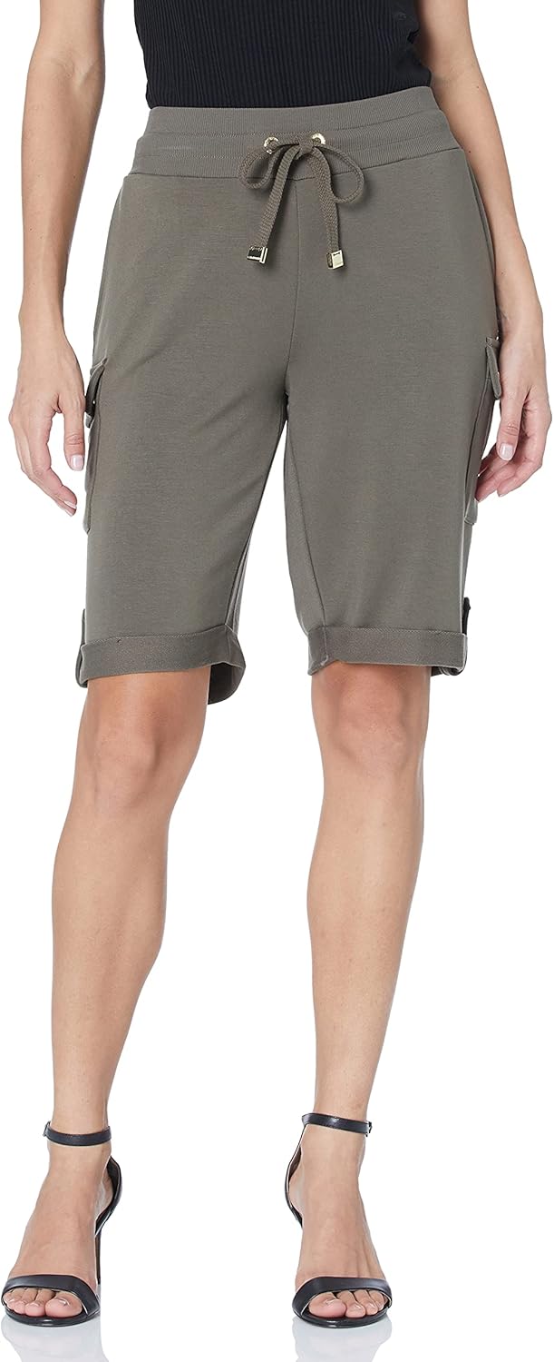 Calvin Klein Women's Cargo DRWSTNG Short Fashion
