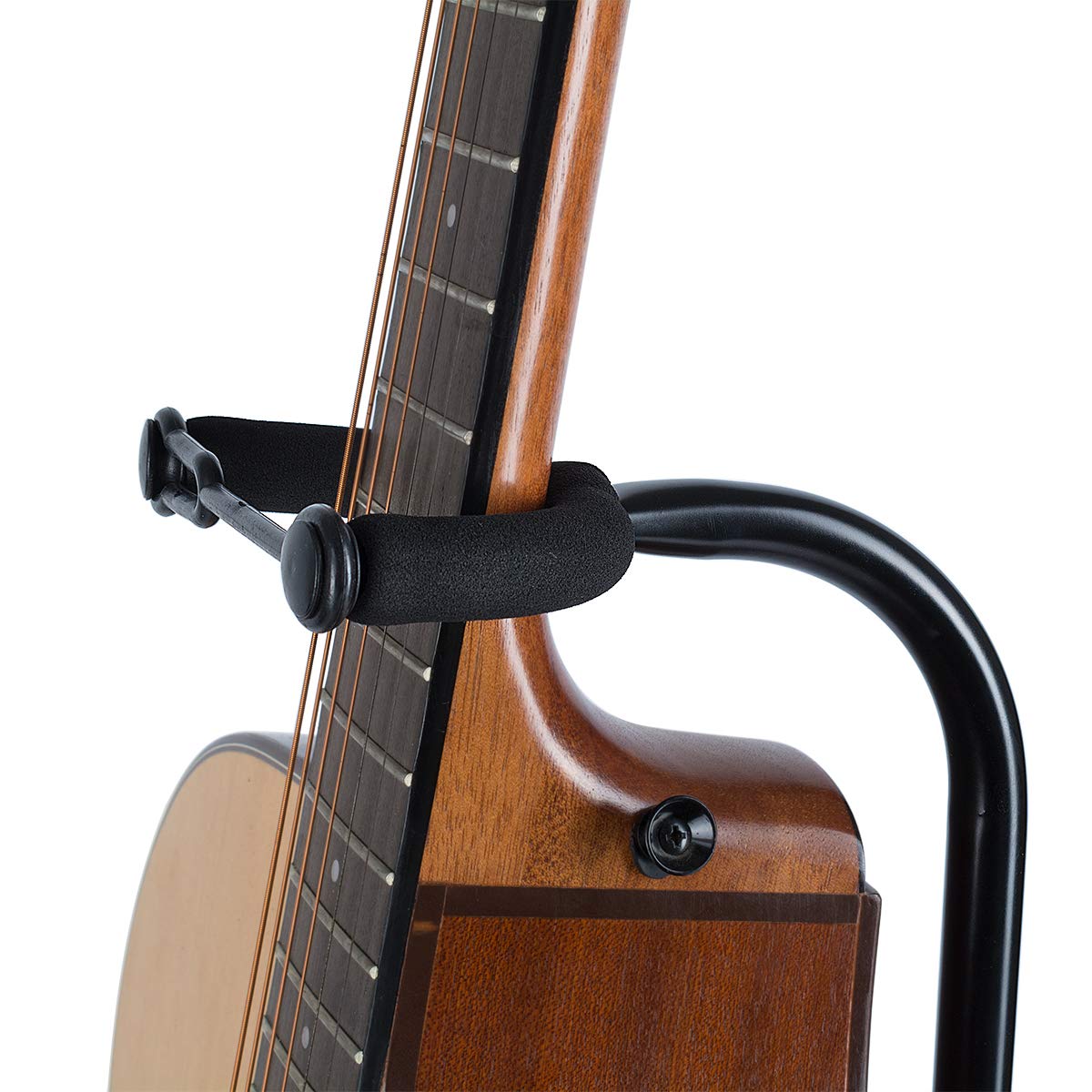 EastRock Guitar Stand with Neck Support Adjustable Single Holds for for