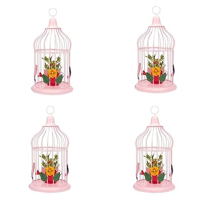 Nutech Impex Decorative Hanging Bird Cage Balcony Patio Planter