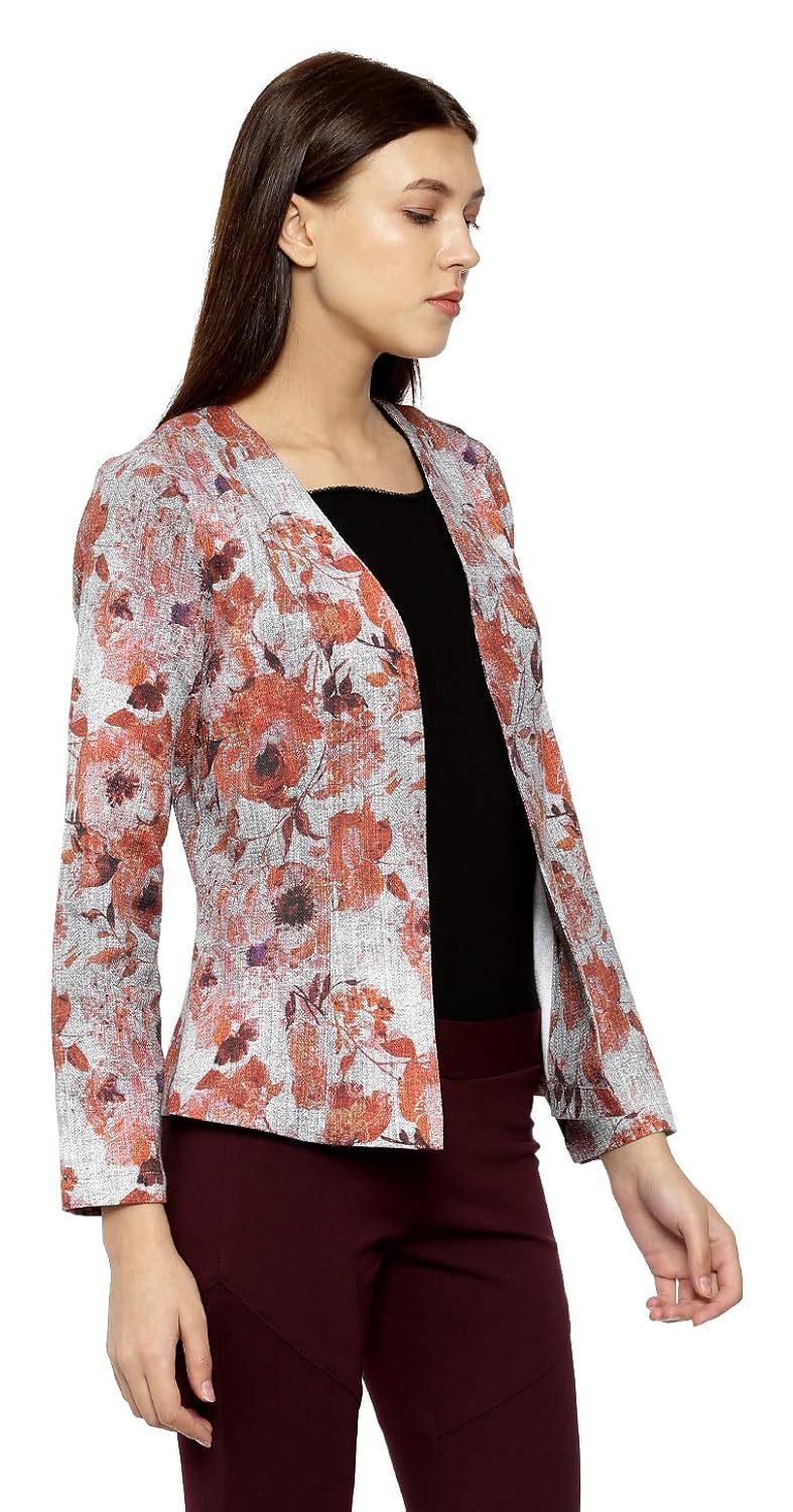 quancious | game changer full sleeves womens organic cotton blazer