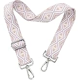 Purses Purse Strap Wide Shoulder Strap Adjustable Replacement,Retro Jacquard Embroidery for Shoulder Bags