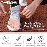 Welnove Gel Toe Separator Pinky Toe Spacers 12 Pack Little Toe Cushions view 6