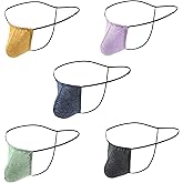 POPMOOD Men's G-string seamless Thong Sexy Panties low rise Bikini 3 or 5pack