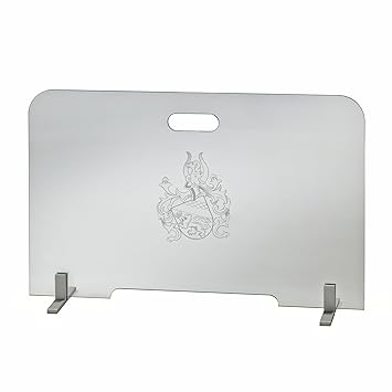 Funkenschutz Aus Glas Für Offenen Kamin - Wayneegade