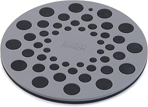 Joseph Joseph 20174 Spot-On Set of 2 Silicone Trivets, Gray