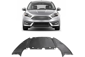 BALOCEO Front Lower Engine Splash Shield Compatible with 2012-2018 Ford Focus 2.0L 2016-2018 Ford Focus 2.3L Guard Under Cover Replacement for FO1228119 CP9Z8310A PE Plastic