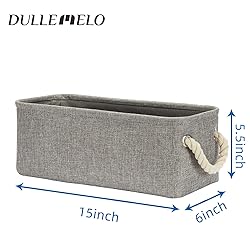 DULLEMELO Toilet Paper Storage Basket, Toilet Paper