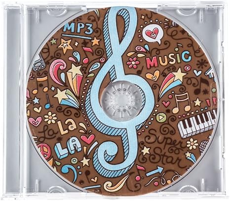 CD de chocolate con caja de regalo - Música - 45 g: Amazon.es: Alimentación y bebidas