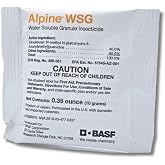 BASF Alpine WSG Water Soluble Granule Insecticide, Indoor Outdoor Pest Control for Ants, Flies, Bed Bugs, German Cockroach, .35 Ounce Packet (1 Count)