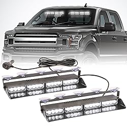 PKINGLAKE 2 in 1 LED Emergency Dash Strobe Light