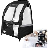Aepiraza 490-241-0032 Snow Thrower Cab, Snow Blower Cab Enclosure Fits for Troy-Bilt Yard-Machines 45 2600 12533GC 60024PC 10528PC 90026PC, for 2-Stage Snowthrowers