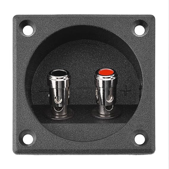 Lautsprecher Terminal Lautsprecher Terminal Box Push Feder Typ 2 Binding Post Kabelstecker Akustische Komponenten