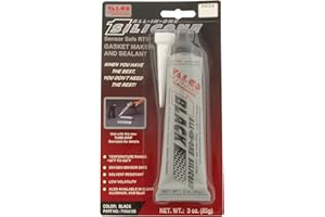 Valco Cincinnati 71135 Black All-in-One Silicone with Nozzle - 3 oz. Tube