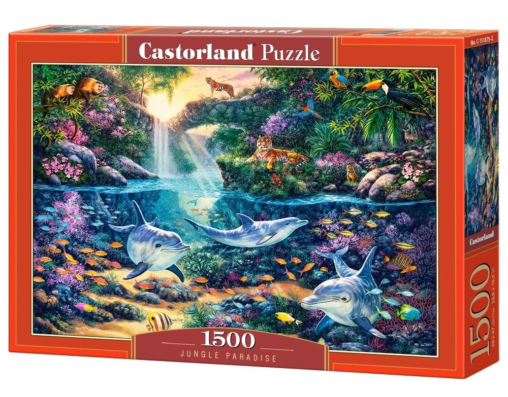 Castorland Jigsaw 1500 Pc - Jungle Paradise