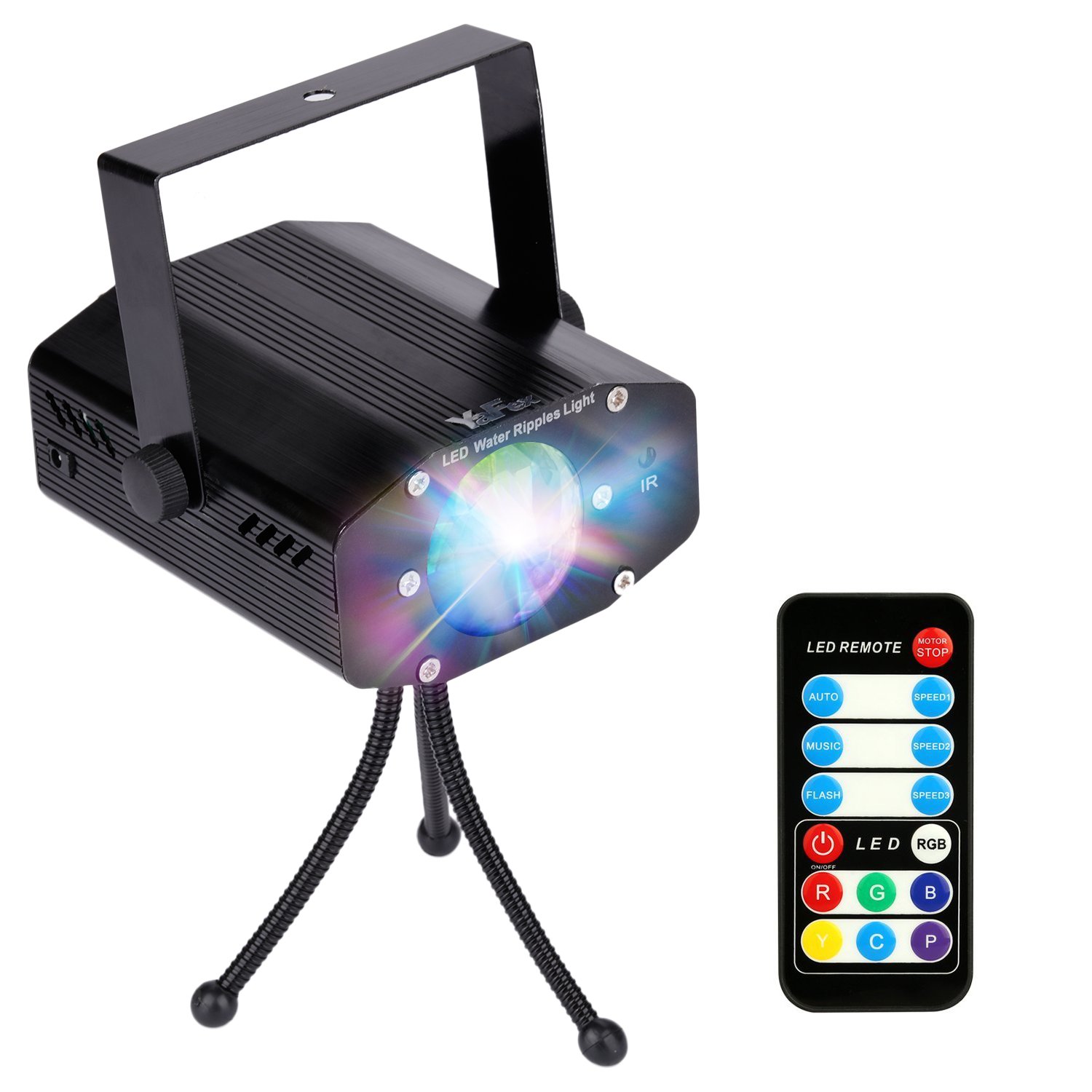 YaFex Mini Luces de Etapa W LED Làmpara de discoteca con Control