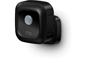Ring Smart Lighting – Outdoor Motion-Sensor, Black (Bridge required)