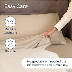 King Size 4 Piece Sheet Set - Comfy Breathable