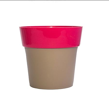 KESHAB Plastic Socculent Pot Planters | Planter Pot with Hanger | Gamla | Hanging Planter Basket for Home and Balcony, (4 INCHES, Multi-Color)