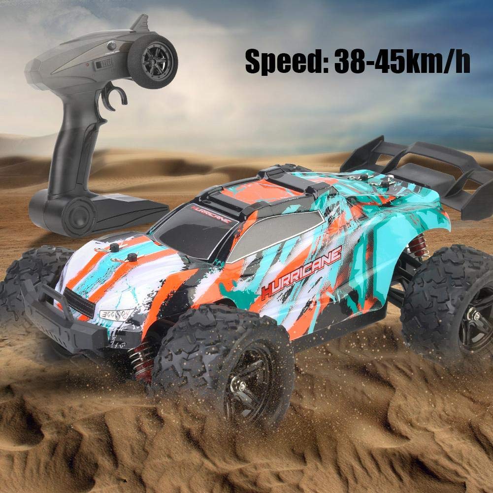 Auto RC 4WD 1:16 &ndash; Telecomando Alta Velocit&agrave; 20 KM/H &ndash; Camion Fuoristrada Elettrico &ndash; Nero