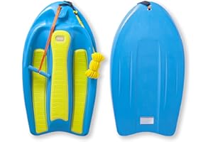 ZUP Coast Board All-in-One Kid's Wakeboard with Rope Handle, Trainer Board, Kneeboard and Water Skis for Water Sports, Boatin