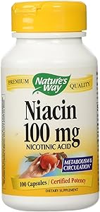 Natures Way Niacin 100Mg 100 Caps