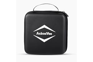 AukonVee Hard EVA Carrying Case for 4-5inch Screen Borescope, Waterproof Storage Case Compatible Industrial Endoscopes, Inspection Probes & Lenses