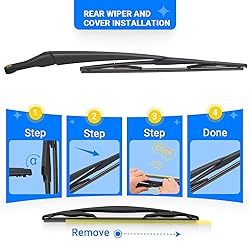 RAINTOK Windshield Wiper Blades Replacement for