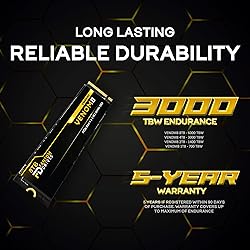 Fantom Drives VENOM8 8TB NVMe Gen 4 M.2 2280