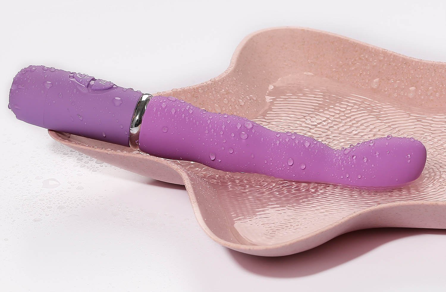 CRDC Life Upgrade 10 Modes Silicone Vibrator G-spot Vibration Clitoral Stimulate Massager Masturbation in Purple