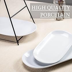 UNICASA 3 Tier Serving Tray for Parties – White