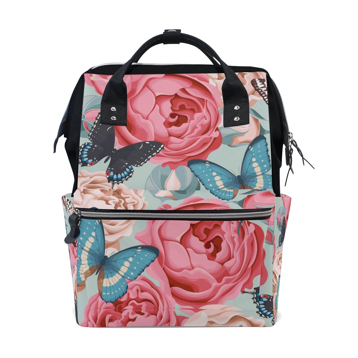 flower diaper bag