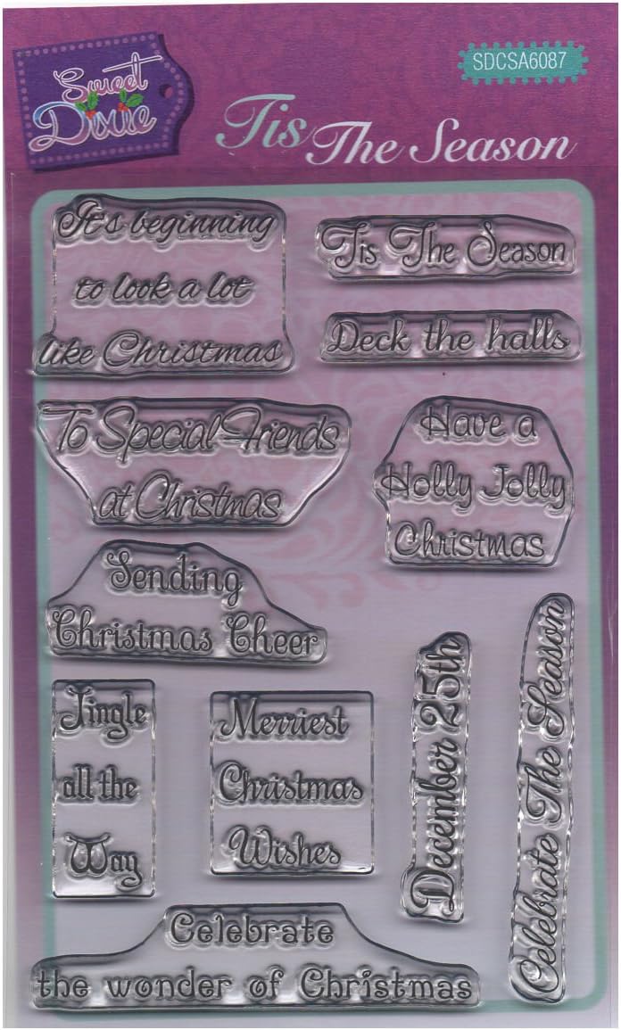 Sweet Dixie Tis The Season Clear Stamp Set