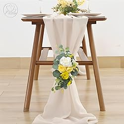 Odouzy Artificial Wedding Arch Flowers for Wedding