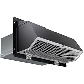 Microwave Vent Range Hood Vent Wall Vent Cap for 3-1/4"x10"Rectangular Duct | Microwave Exhaust Vent Cover for Kitchen Stove,Outside Wall Exhaust Vent Kit Vent Hood Wall Cap w/ Damper &amp; Screen,Rust-Proof
