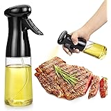 Oil Sprayer for Cooking, Food Grade Olive Oil Spray BPA Free, 210ml Oil Spray Bottle, Olive Oil Sprayer Mister for Cooking, S