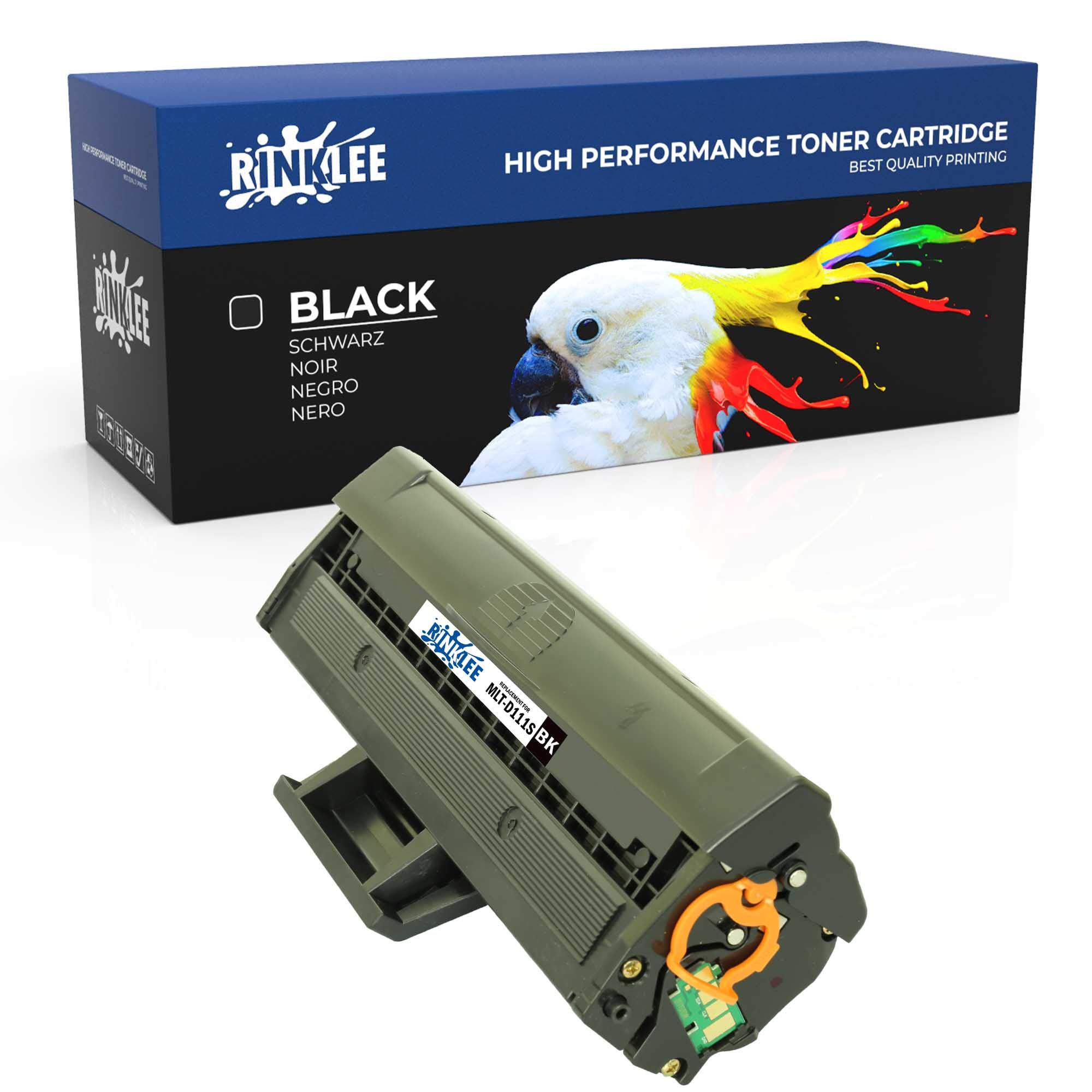 RINKLEE MLT-D111S Toner Cartridge Compatible with Samsung Xpress SL-M2020 M2020W M2021 M2021W M2022 M2022W M2026 M2026W M2070 M2070W M2070FW M2070F M2071W M2078 | High Yield 1000 Pages | Black