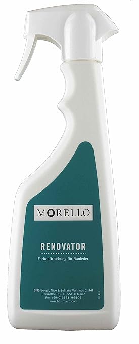 Morello Renovator Farbspray - Wildleder Farbauffrischung & Pflege (500 ml, Farblos)